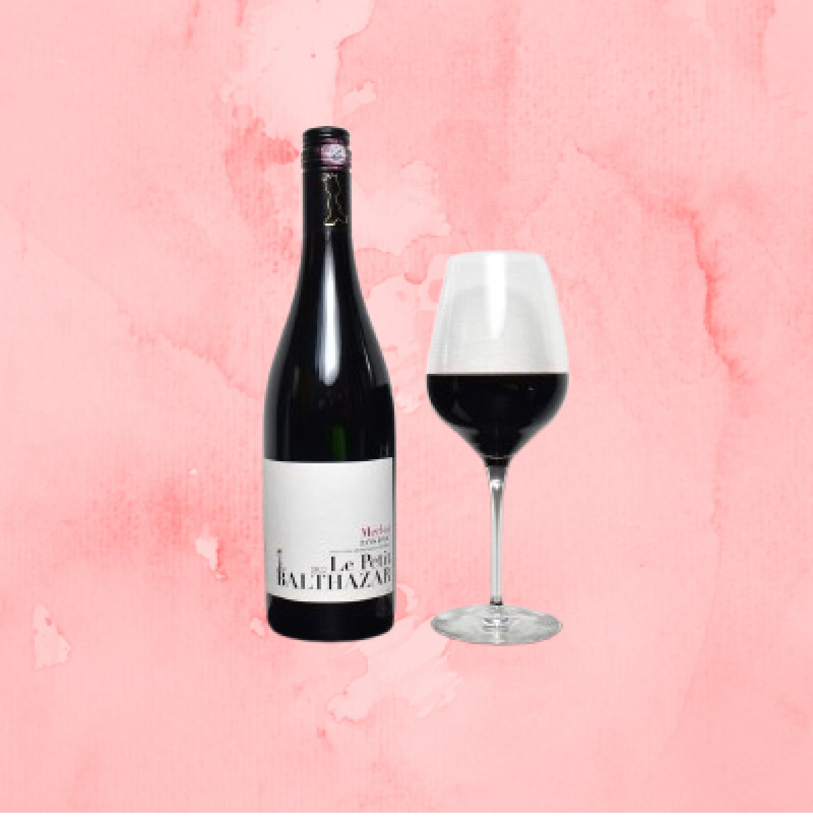 LE PETIT BALTHAZAR PAYS DOC IGP MERLOT (ROUGE) 75CL