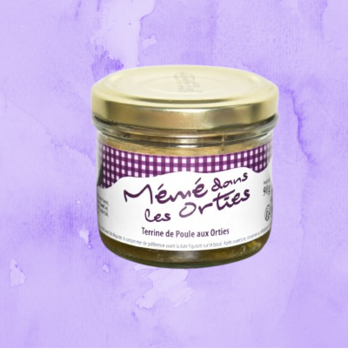 MÉMÉ DANS LES ORTIES (TERRINE DE POULE AUX ORTIES) 90G